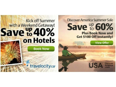 Travelocity.ca: Save up to 60% Off Weekend Hotel Getaways & More