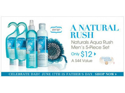 Avon Canada: Men's 5 Piece Aqua Rush Set $12 (Save $32)