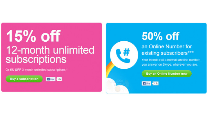 Skype Special Offers