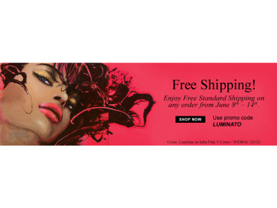 Lancome Canada: Totally Free Shipping