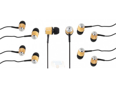 Kanen Wooden In-ear Headphones For $5.99 & Free Shipping