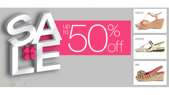 Naturalizer: Up to 50% Off Favourite Sandals