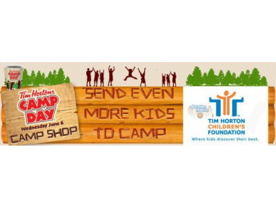 Tim Hortons Camp Day (June 6th)