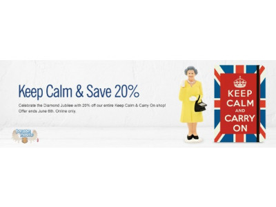 Chapters Canada: 20% off Keep Calm & Carry On Shop