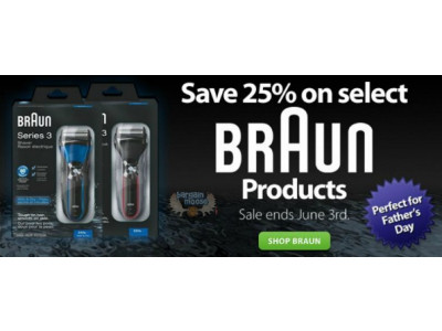 Well.ca: Save 25% on Braun Products