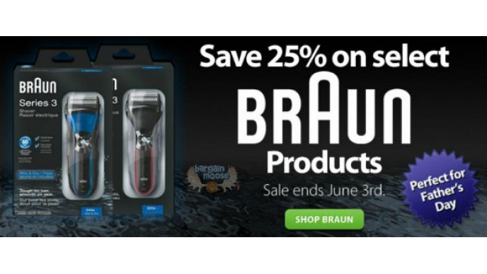 Well.ca: Save 25% on Braun Products
