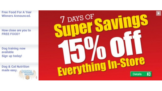 PJ's Pets: 15% Off Store Wide