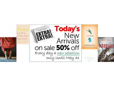 BookCloseouts Canada: Today's New Arrivals 50% 
