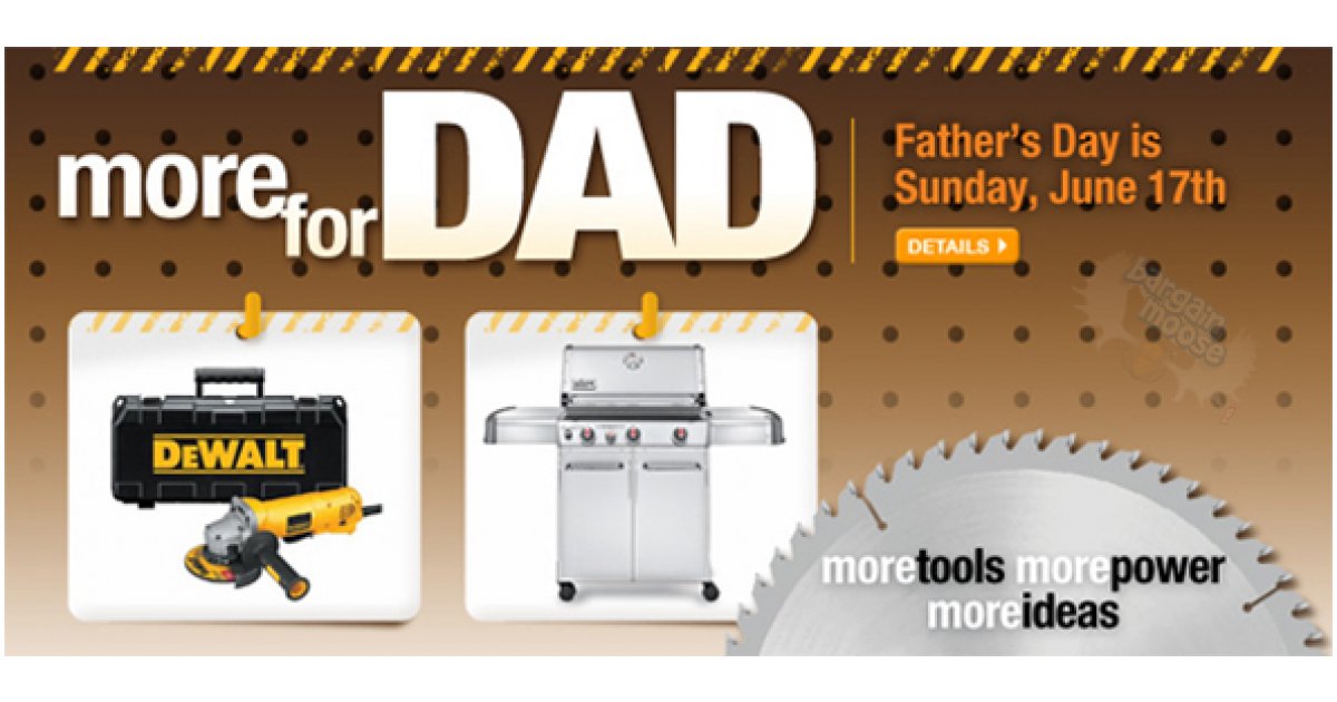 Home depot best sale father's day