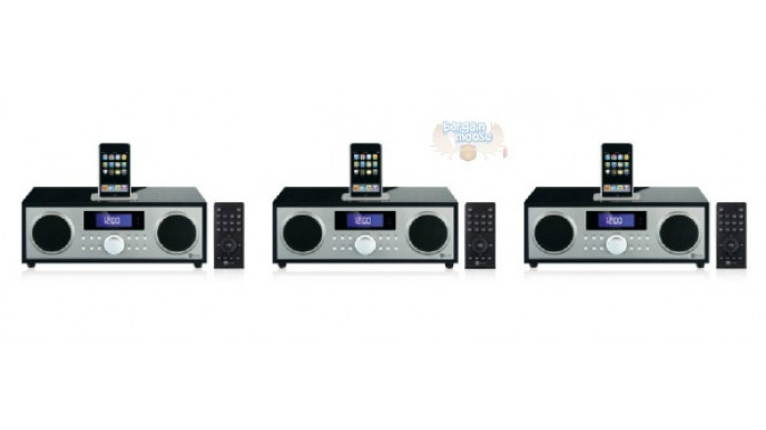 The Source Canada: Turin Speaker iPhone/iPod Dock with Alarm Clock Radio $59.99 (reg. $99.99)