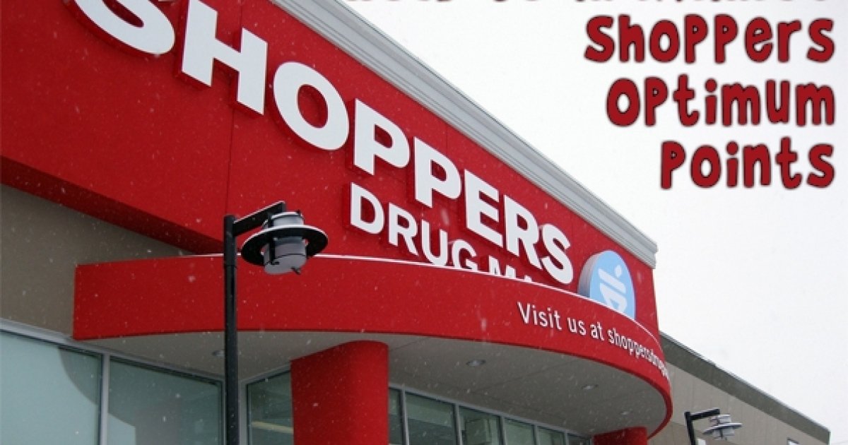 How to Optimise your Redemption of Shoppers Drug Mart Optimum Points
