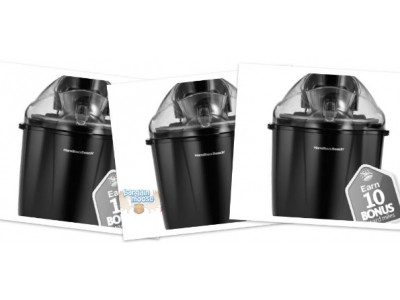 Air Miles Canada Blue Tag Flash Deal: Hamilton Beach Ice Cream Maker $39