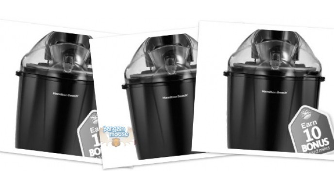 Air Miles Canada Blue Tag Flash Deal: Hamilton Beach Ice Cream Maker $39