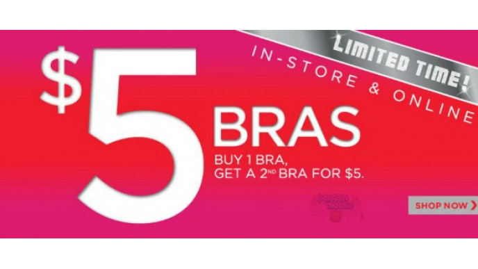 La Vie en Rose Canada: 3 for 1 Bras & B1G1 $5 Bras
