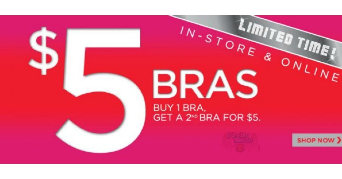 La Vie en Rose Canada 3 for 1 Bras & B1G1 5 Bras