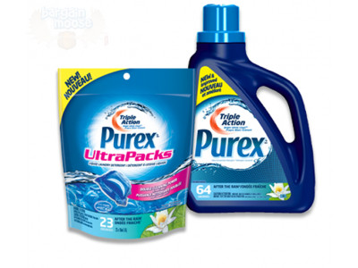 Canadian Freebies: Purex Liquid Detergent or UltraPacks 