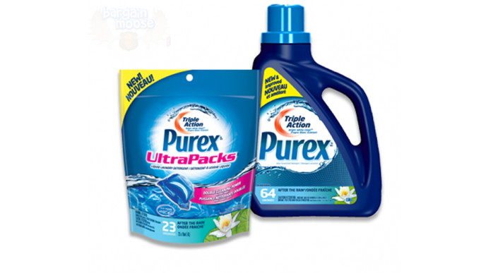 Canadian Freebies: Purex Liquid Detergent or UltraPacks