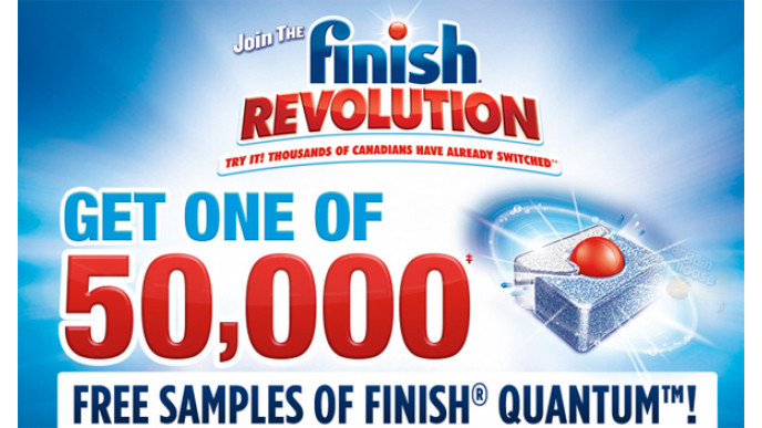Canadian Freebies: Quantum Finish Dishwasher Tabs
