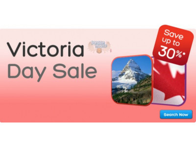 Hotels.com: Victoria Weekend Sale - Up to 30% Off