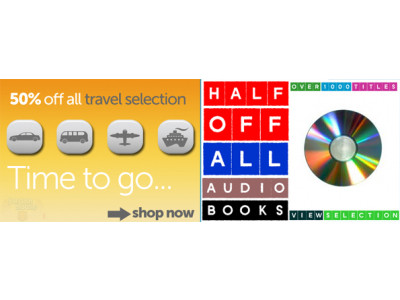 Travel & Audio Book Sale @ Bookcloseouts Canada: 50% Off
