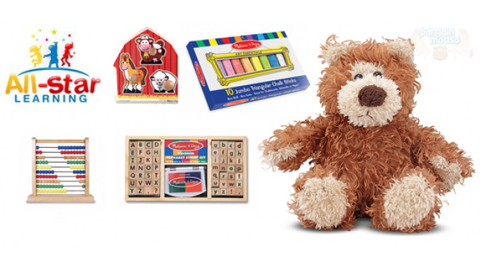 All Star Learning Canada: Buy 1 Get 1 Half Price Toys & Games