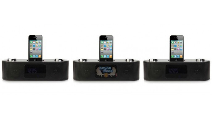 The Source Canada: Docking Speaker with Alarm Clock Radio $49.99 (reg. $99.99)