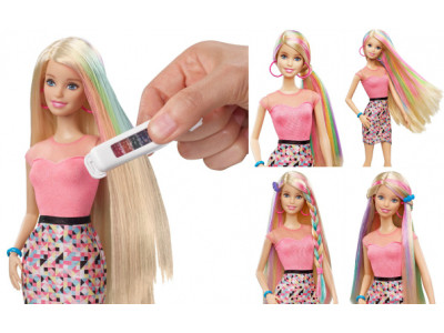 Barbie Rainbow Hair Doll Was $29 | Now $12 @ Amazon.ca 
