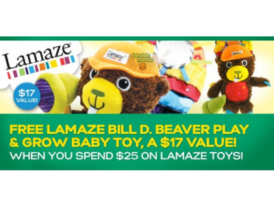 Mastermind Toys Canada: Free Lamaze Toy ($17) With $25 Lamaze Purchase