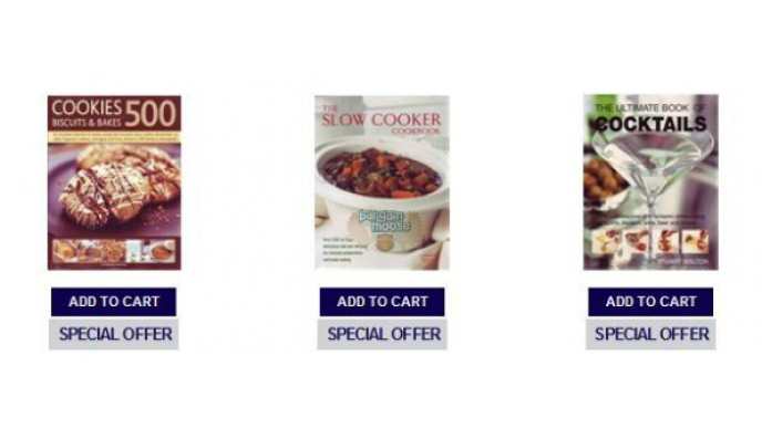 Chapters Canada: 3 Cookbooks for $20