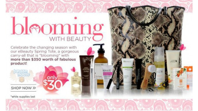 eBeauty.ca: Spring Tote with Bonus $30 (valued at $350)