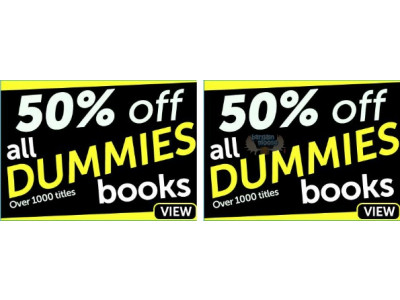 BookCloseouts Canada: Dummies Collection Extra 50% off up to 93% off