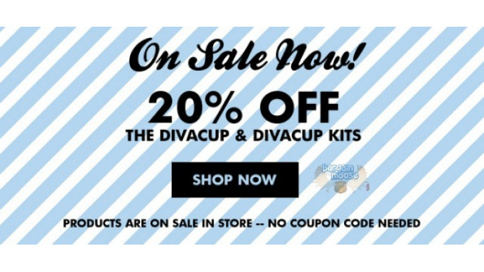 Lunapads Canada: 20% Off Diva Cups & Kits