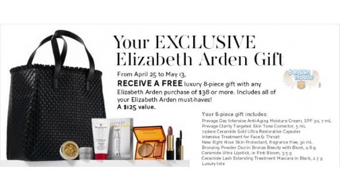The Bay Canada: Elizabeth Arden 8-Piece Gift with $38 Purchase ($125 Value)