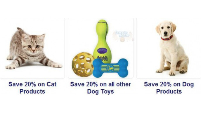 Well.ca: All Dog & Cat Products 20% off