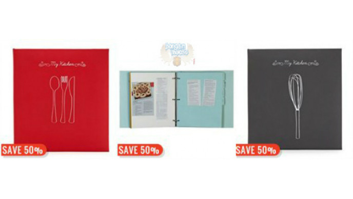 Chapters Canada: Recipe Binders for Mom 50% off Plus Free Shipping