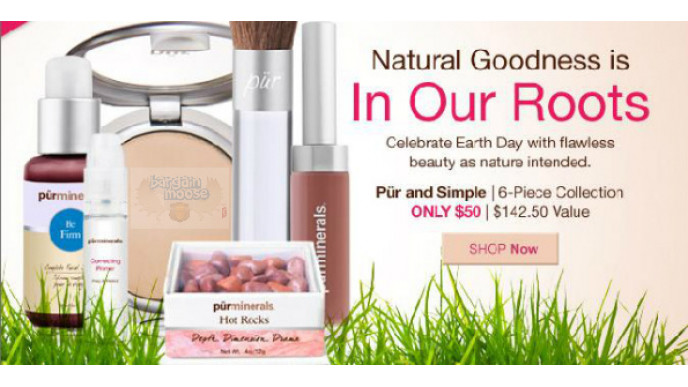 Pur Minerals: In Our Roots 6 Piece Collection $50 (value $142.40)