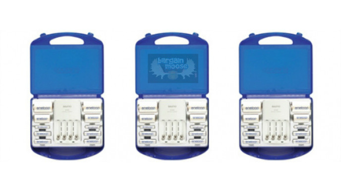Dell Canada:Sanyo Eneloop Family Kit $24.99 (reg.$45.99)