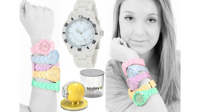 87% Off Smiley "Happy Time" Women's Watch Was $106 | Now $14  @ Amazon *HOT* (EXPIRED)