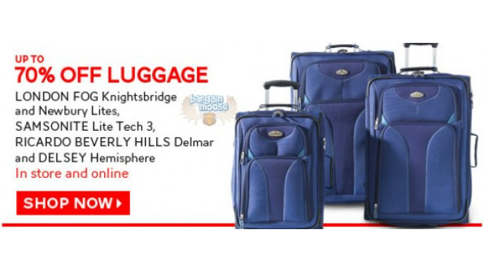 The Bay Canada: Up to 70% Off Luggage During Bay Days