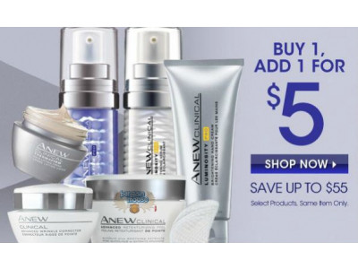 Avon Canada: ANew Clinical B1G1 for $5 (save up to $55)