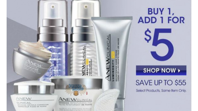 Avon Canada: ANew Clinical B1G1 for $5 (save up to $55)