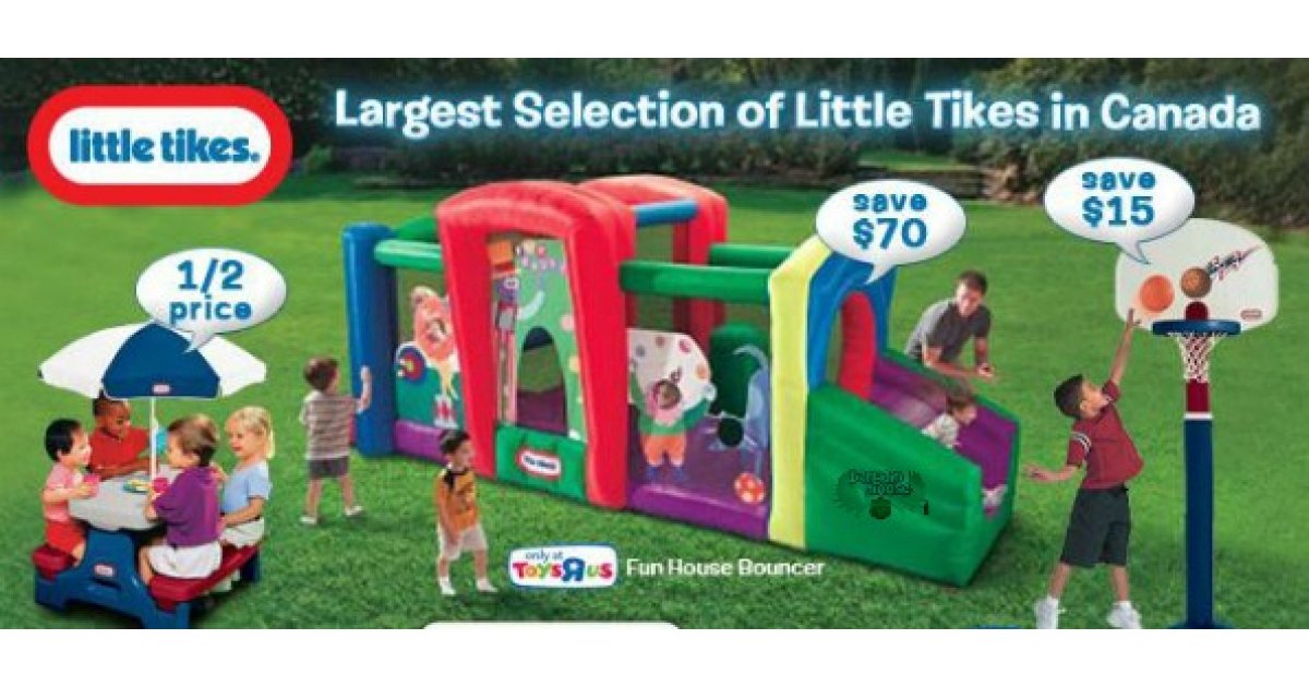 Toys R Us Canada Outdoor Play Up to 50 off