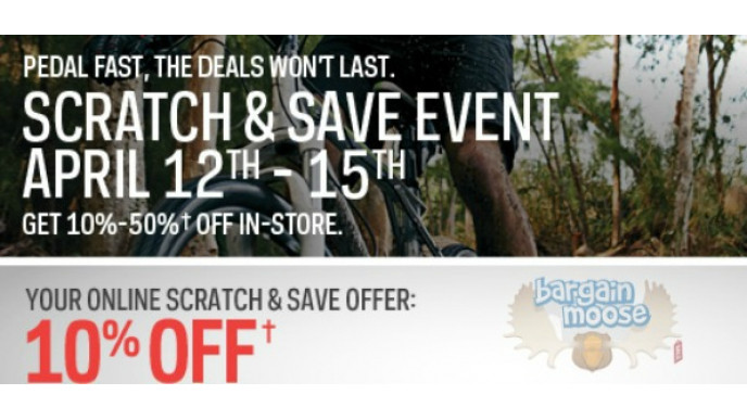 Sport Chek Canada: Scratch & Save 10-50%
