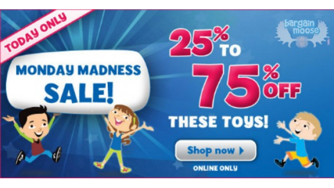 Toys R Us Canada: Monday Madness Up To 75% Off