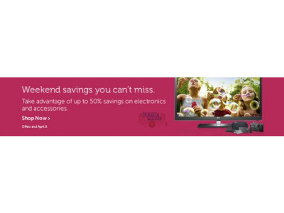 Dell Canada: Weekend Sale Up to 50% Off