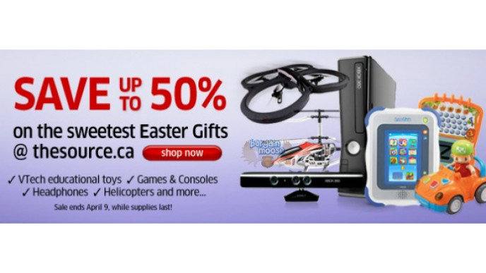 The Source Canada: Up To 50% Off Easter Gifts