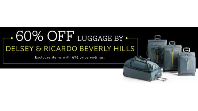 The Bay Canada: Save 60% on Ricardo Beverly Hills & Delsey Luggage