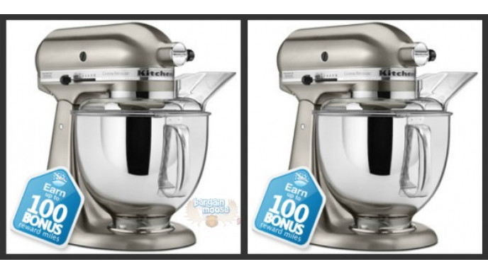 Air Miles Canada Blue Tag Flash Deal: KitchenAid Custom Metallic Series Stand Mixer $299