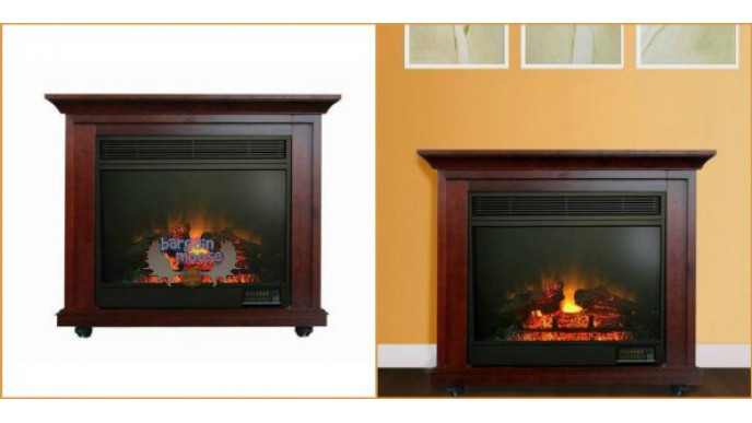Home Depot Canada: 62% Off Paramount Clayton Mahogany Electric Fireplace - Now $189