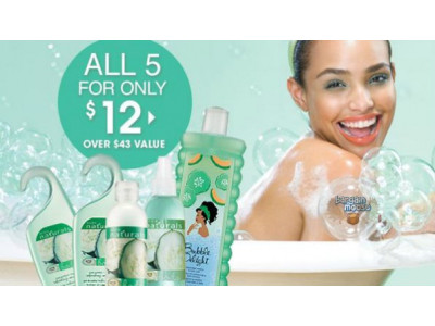 Avon Canada: Cucumber Melon 5 Picece Set $12 (valued at over $43)